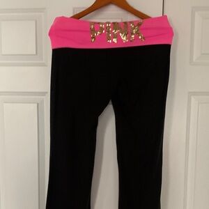 PINK Victoria's Secret women’s yoga pants with Pink Waistband
